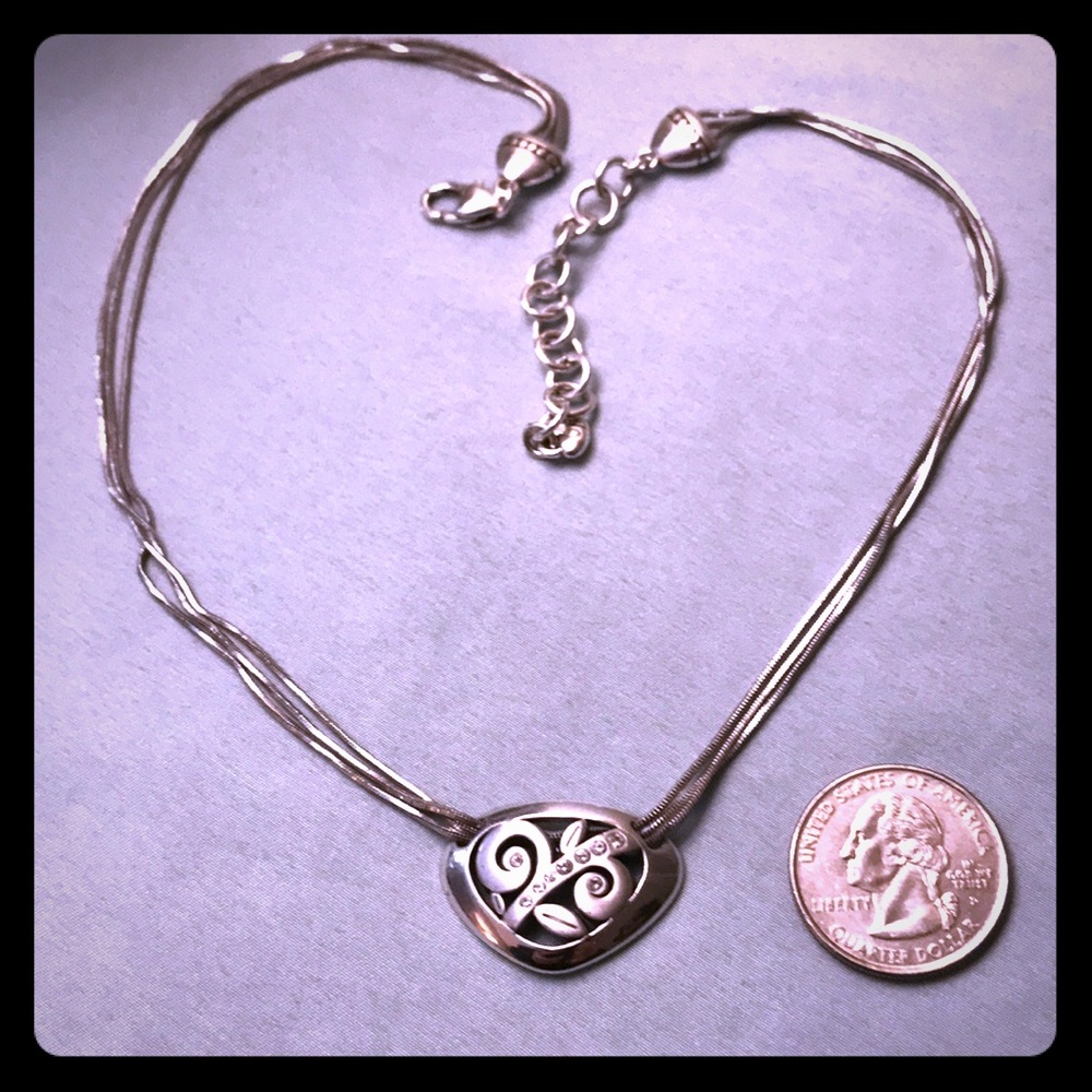 Brighton Eve Delight Short Leaf Necklace